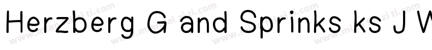 Herzberg G and Sprinks ks J W T字体转换